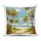 Stupell Industries Scenic Tropical Paradise Outdoor Printed Pillow, design by LSR Creative Studio, 18 x 7 x 18